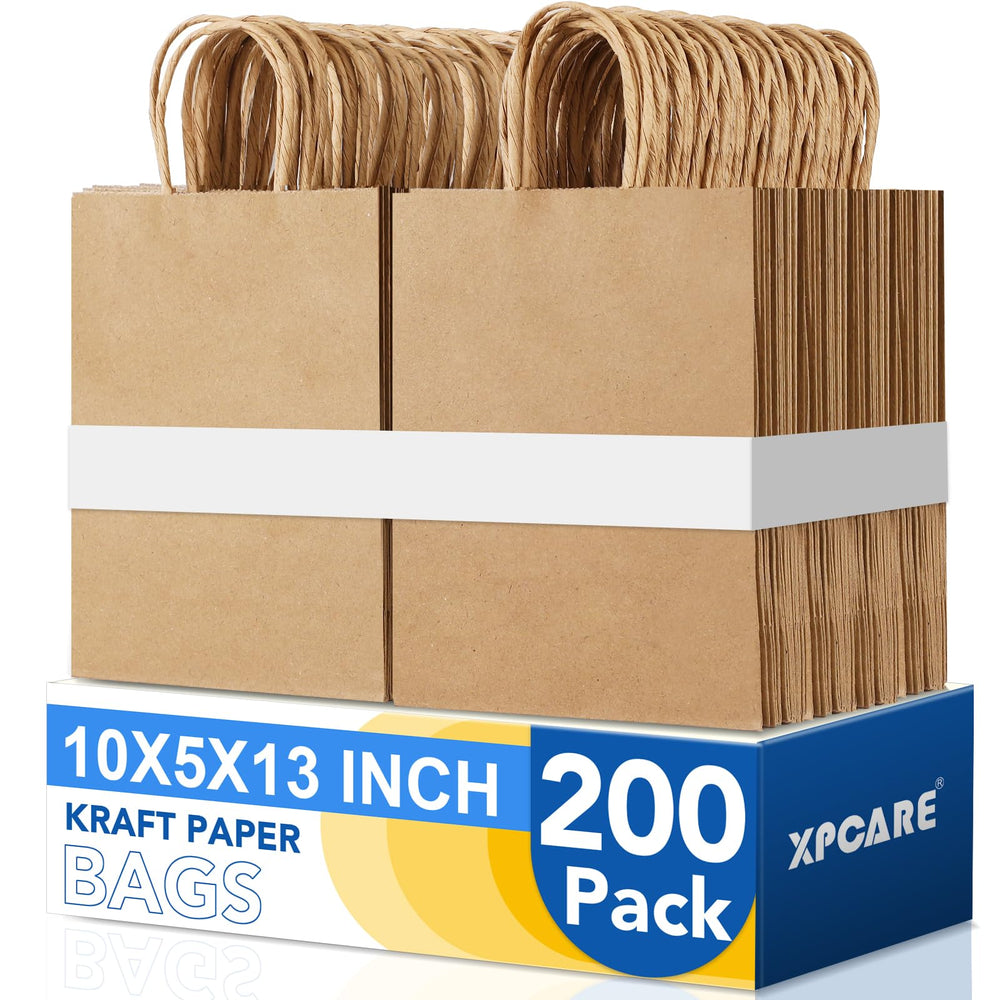 XPCARE vista frontal de paquete con 200 bolsas mostrando cantidad y presentación