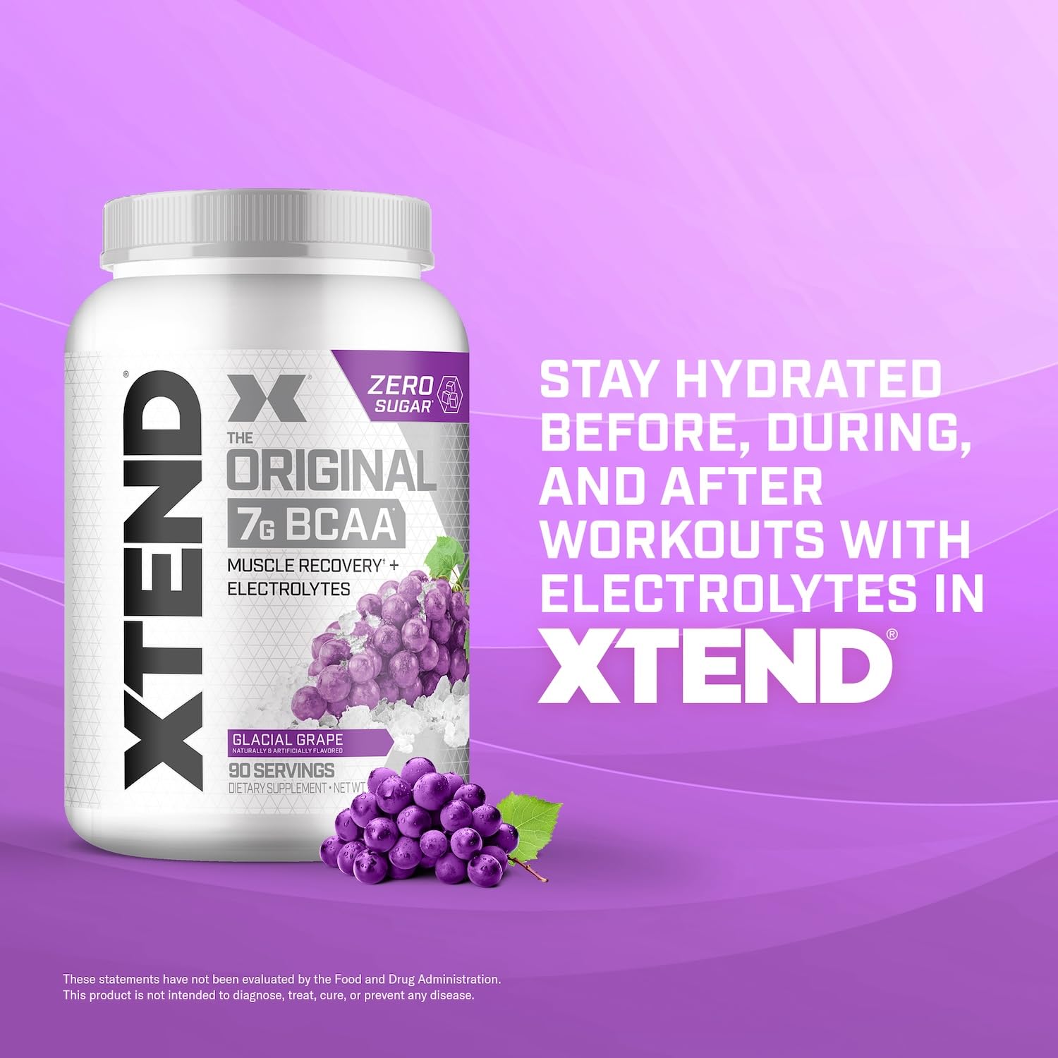 Xtend cuchara medidora con polvo indicando ración precisa y control de dosis