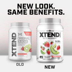 Xtend cucharada con polvo destacando 7 g BCAA por servicio