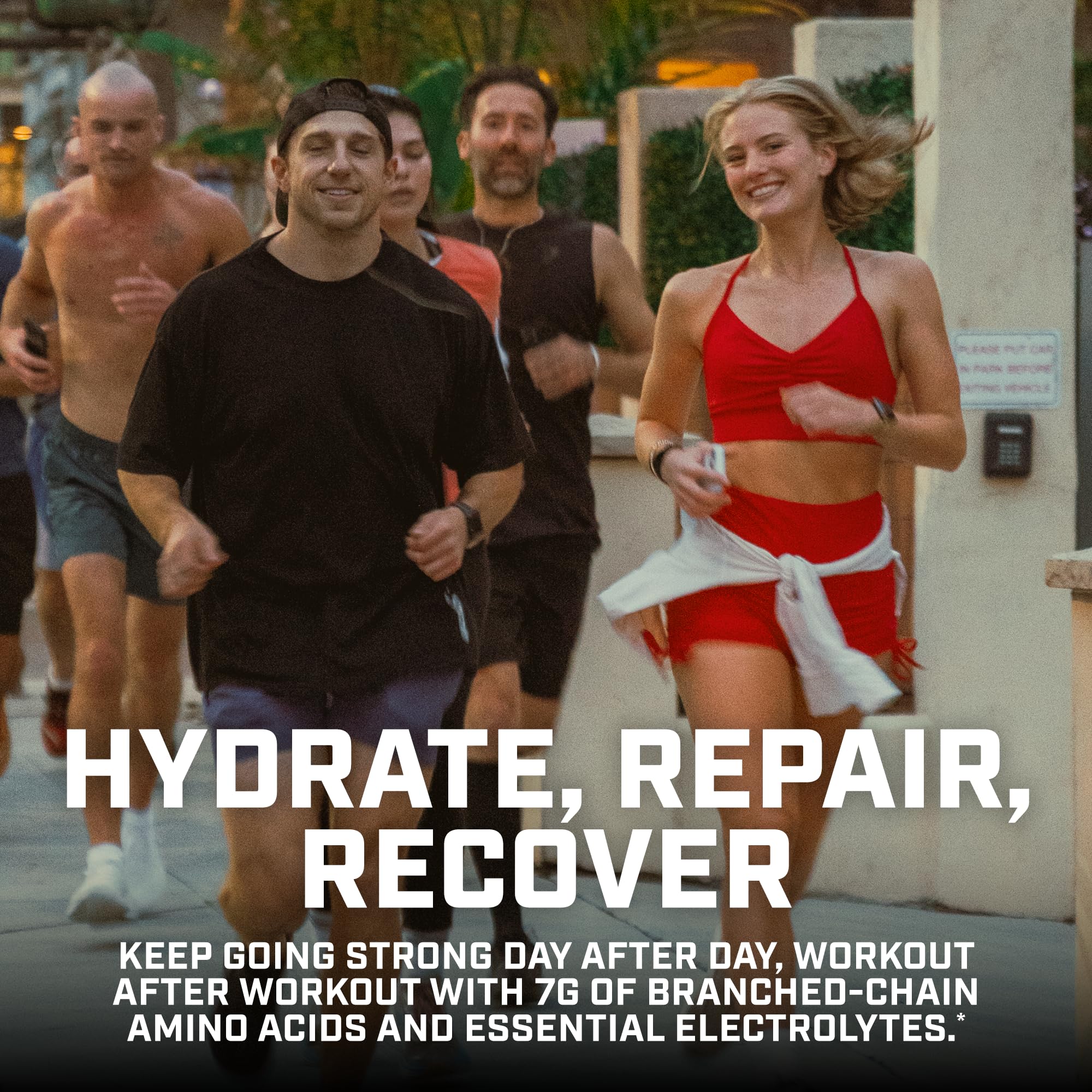 Xtend jarra en gimnasio, uso pre y post entrenamiento para recuperación