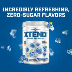 Xtend etiqueta con sello NSF Certified for Sport visible, confianza en competición