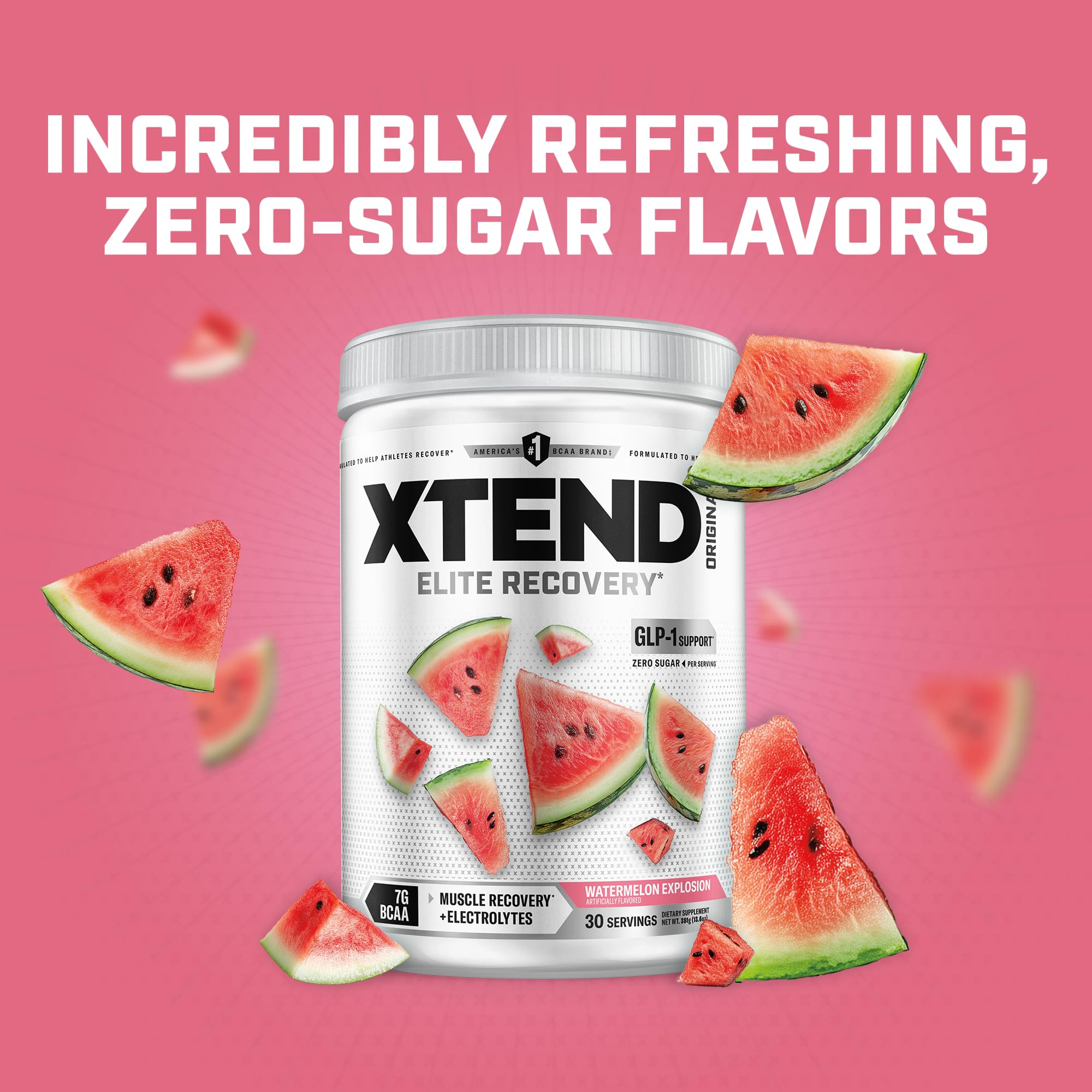 xtend etiqueta con sellos NSF e Informed‑Choice calidad y pruebas independientes