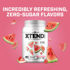 Xtend etiqueta con ingredientes y certificaciones para seguridad