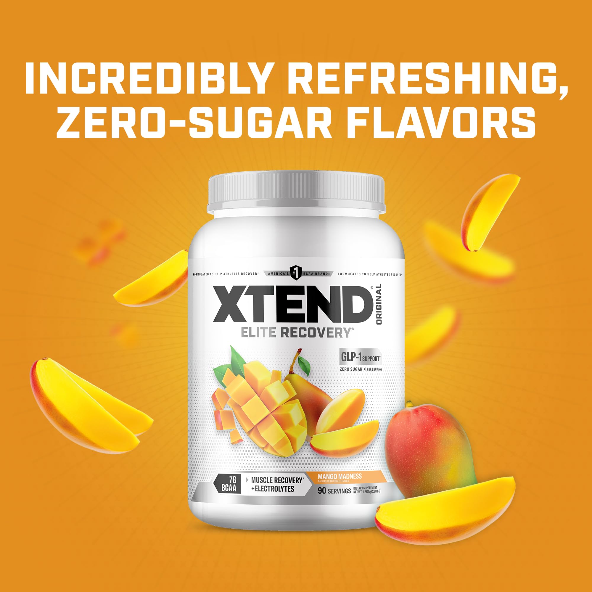 Xtend etiqueta con ingredientes y certificaciones, garantía de calidad
