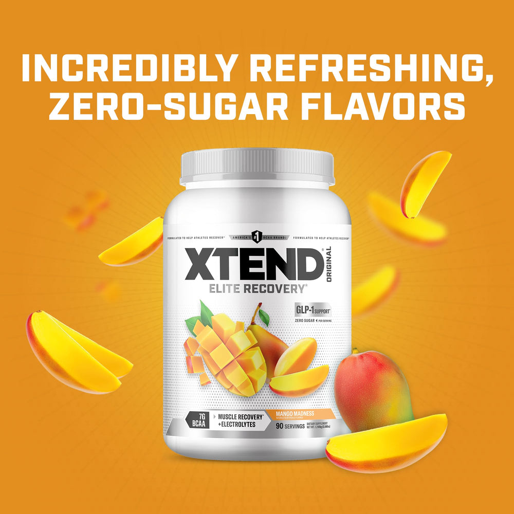 Xtend etiqueta con ingredientes y certificaciones, garantía de calidad