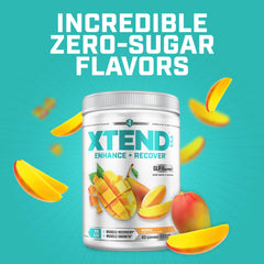 Xtend etiqueta de ingredientes con lista de EAAs y electrolitos