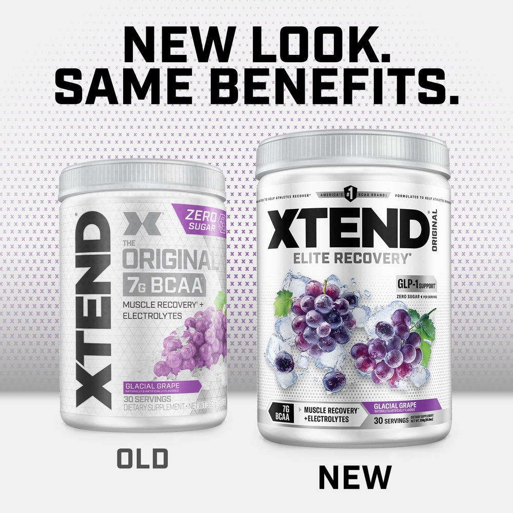 Xtend bebida en vaso lista para beber y mantener intensidad entreno