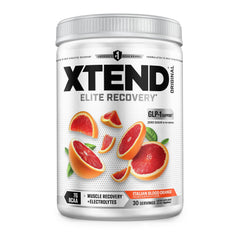 Xtend envase frontal mostrando etiqueta y beneficios visibles para recuperación