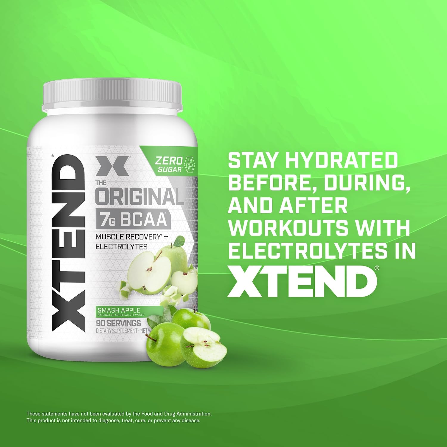 Xtend polvo disuelto sin grumos demostrando alta solubilidad