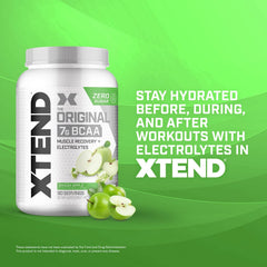 Xtend polvo disuelto sin grumos demostrando alta solubilidad