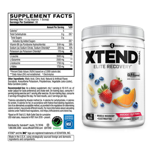 Xtend polvo en cuchara resaltando textura y mezcla fácil