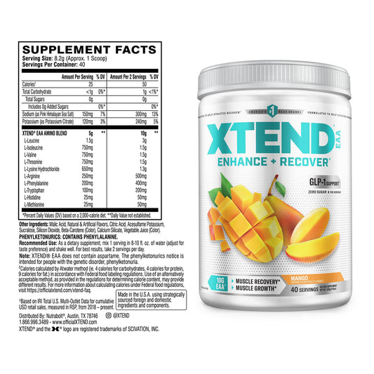 Xtend polvo textura fina y solubilidad rápida para mezclar
