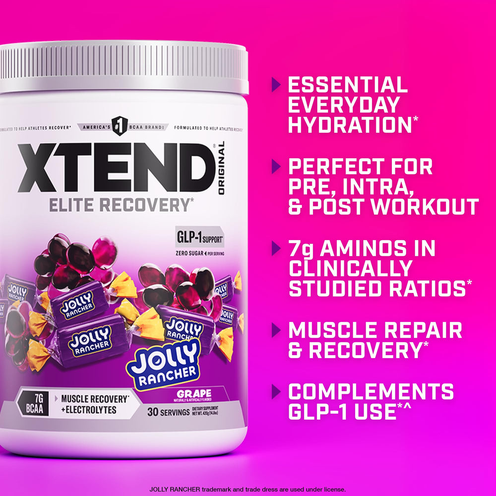 Xtend vaso en uso tras entrenamiento, apoya hidratación y recuperación