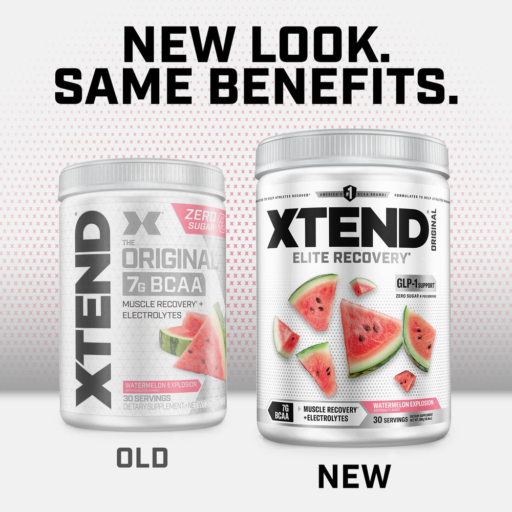 xtend bebida mezclada en vaso color sandía hidratación y sabor refrescante