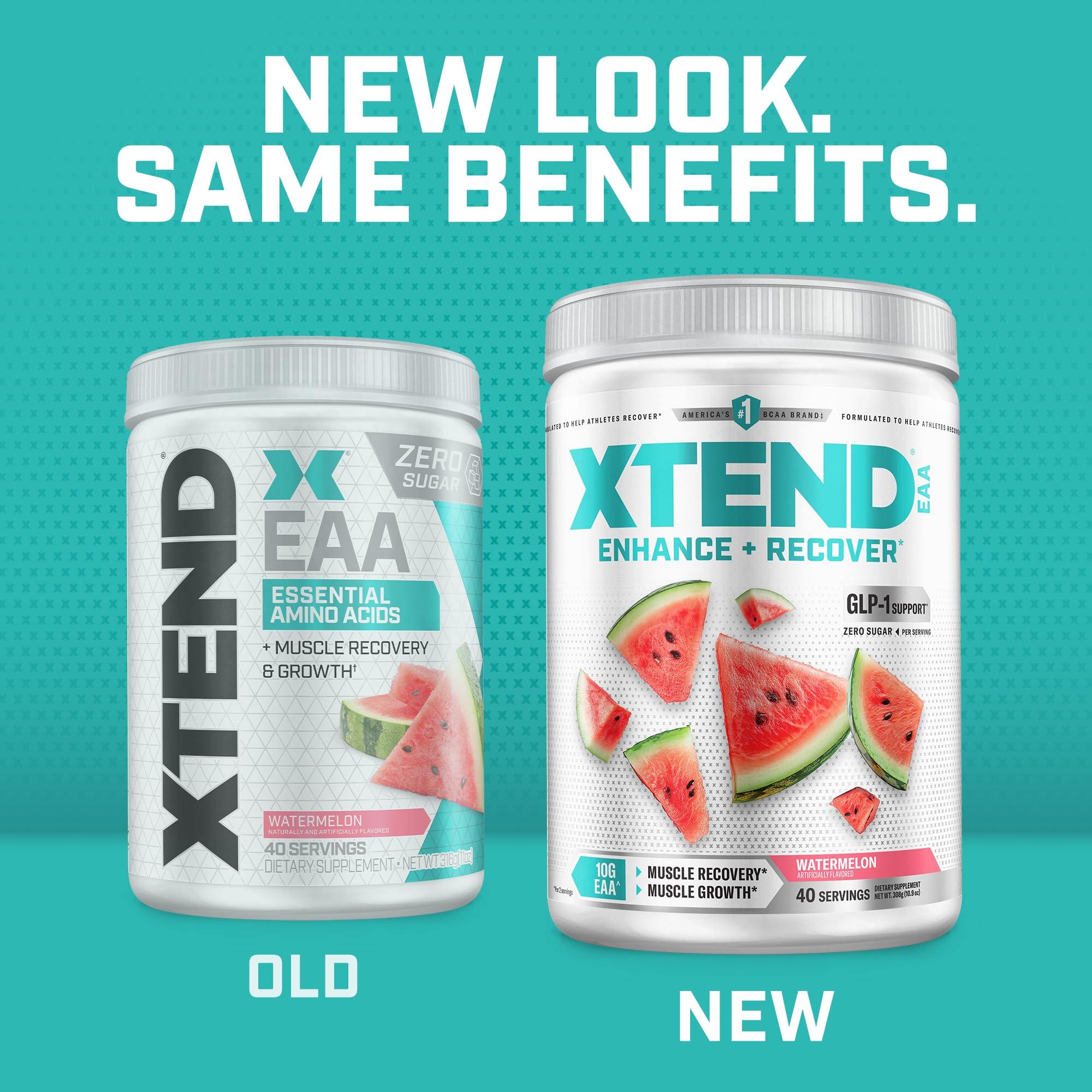 Xtend bebida mezclada en vaso durante uso para hidratación rápida