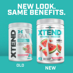 Xtend bebida mezclada en vaso durante uso para hidratación rápida