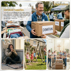 Xuezoioy cajas listas para entrega en refugios y campañas