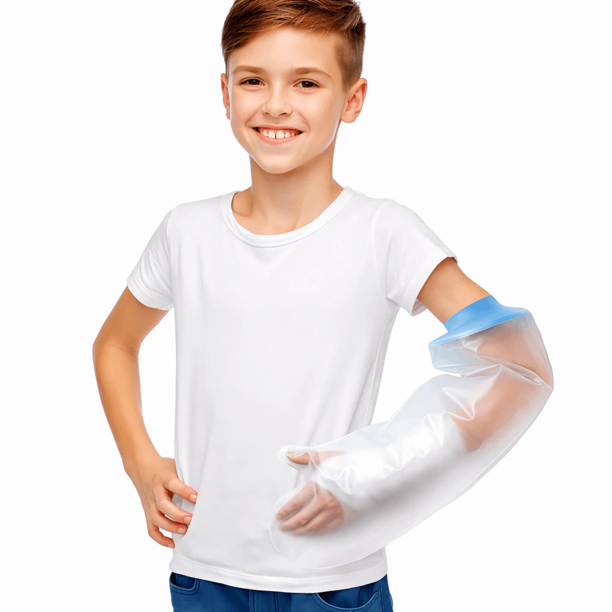 Xuzzry frente del empaque mostrando protector impermeable y beneficios