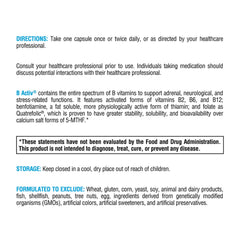 XYMOGEN B Activ apoyo-animo: vitaminas B para equilibrio emocional.