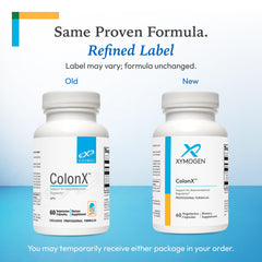 XYMOGEN ColonX ingredientes triphala y cape aloe destacando origen natural