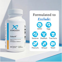 XYMOGEN ingredientes triphala y aloe usados en ColonX para equilibrio digestivo