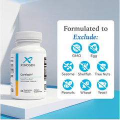 XYMOGEN cápsula abierta mostrando contenido y calidad del suplemento