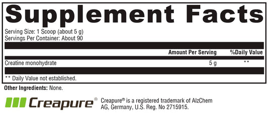 XYMOGEN creatina sin sabor, medidor: apoyo a entrenamientos y enfoque mental