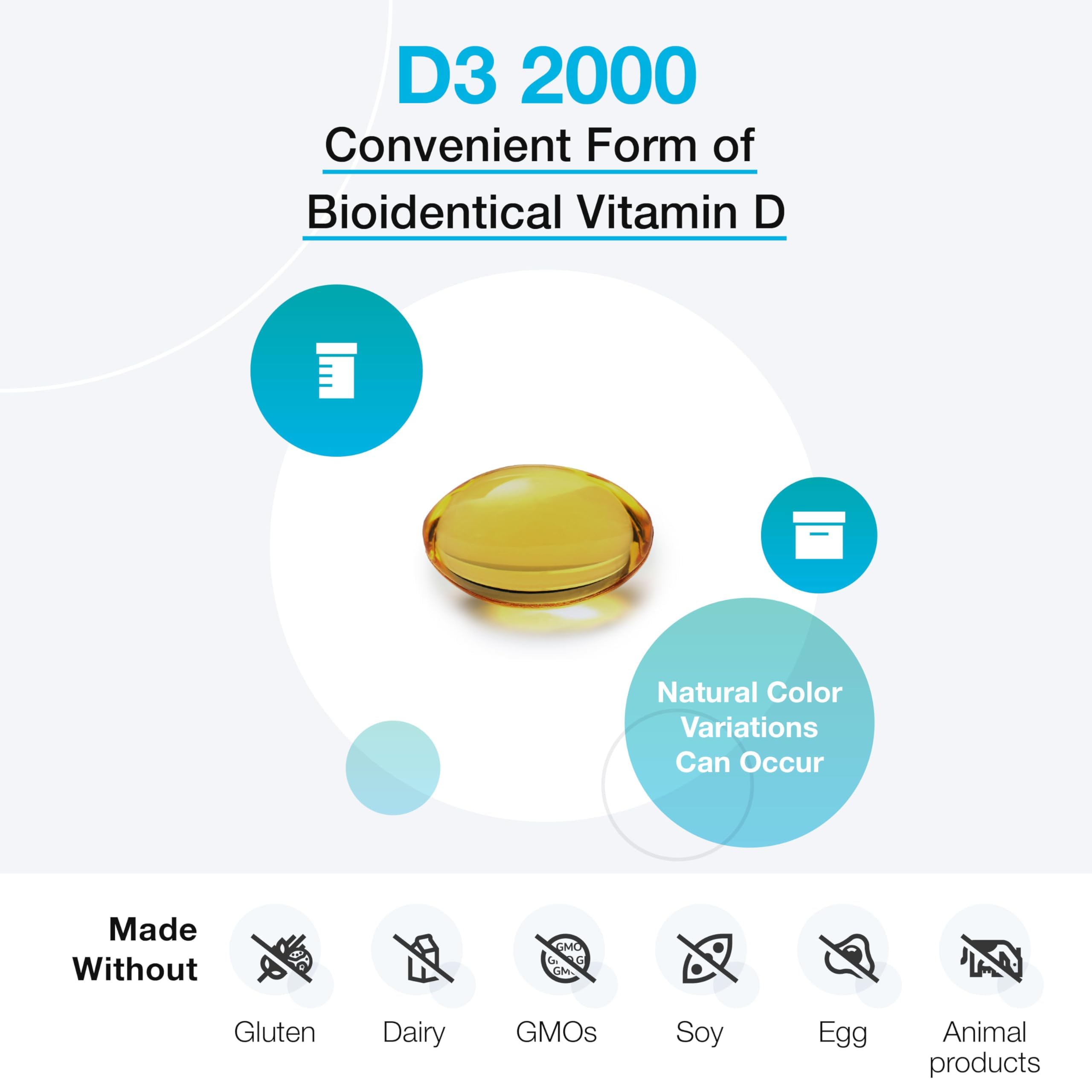 Etiqueta de XYMOGEN D3 2000 con dosis clara.