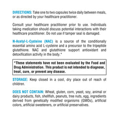 Xymogen N-acetilcisteína detalle de empaque interno para uso práctico diario.
