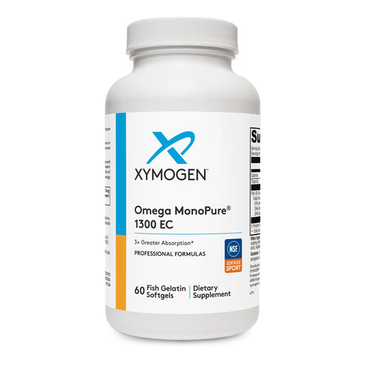XYMOGEN frasco frontal mostrando etiqueta y beneficios