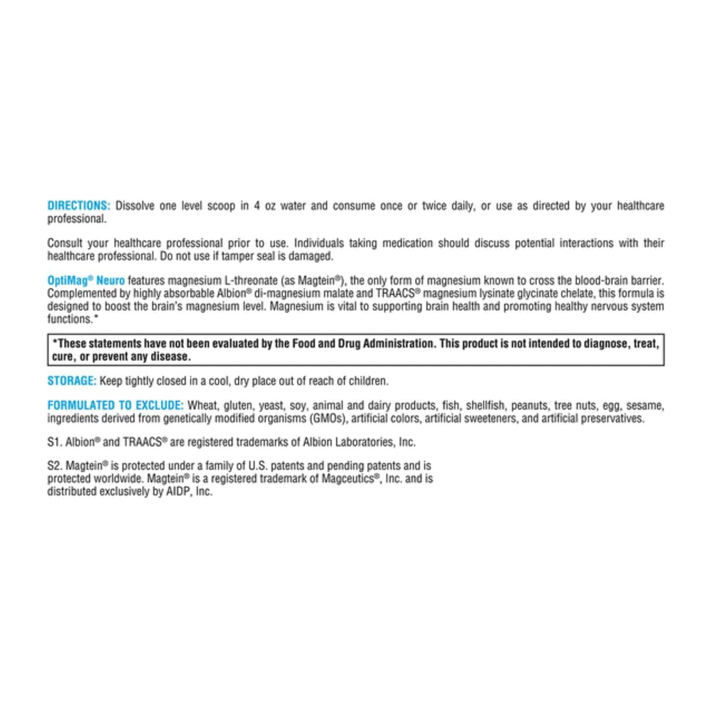 XYMOGEN OptiMag Neuro travel-pack for on-the-go use.