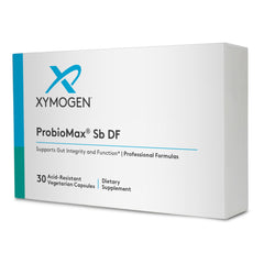 XYMOGEN frente del envase mostrando etiqueta clara y beneficio digestivo