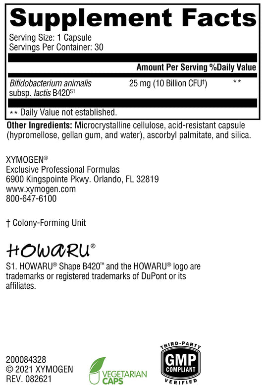 Blíster nitrogenado de ProbioMax Lean, frescura garantizada.