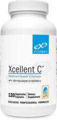 Envase XYMOGEN Xcellent C frente mostrando relieve y claridad del producto, ideal para identificación rápida