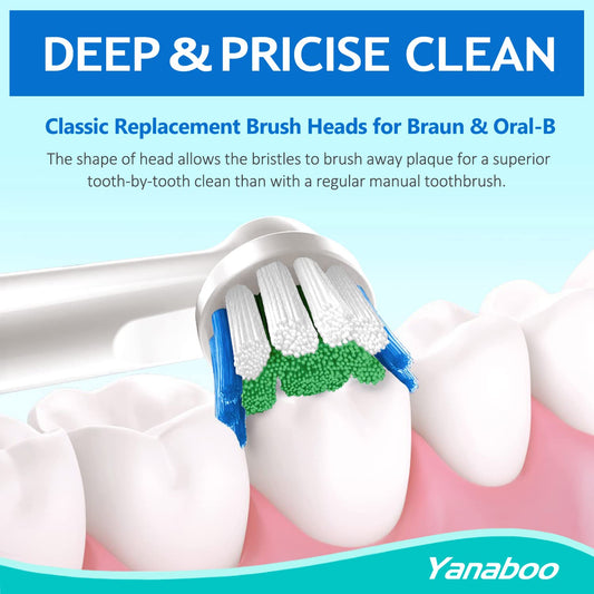 Yanaboo detalle de cerdas Dupont medias y flexibles, limpieza efectiva