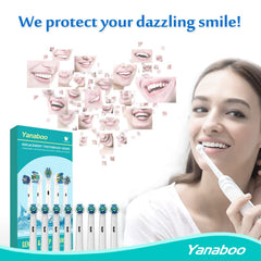 Yanaboo primer plano de puntas redondeadas, protección suave encías
