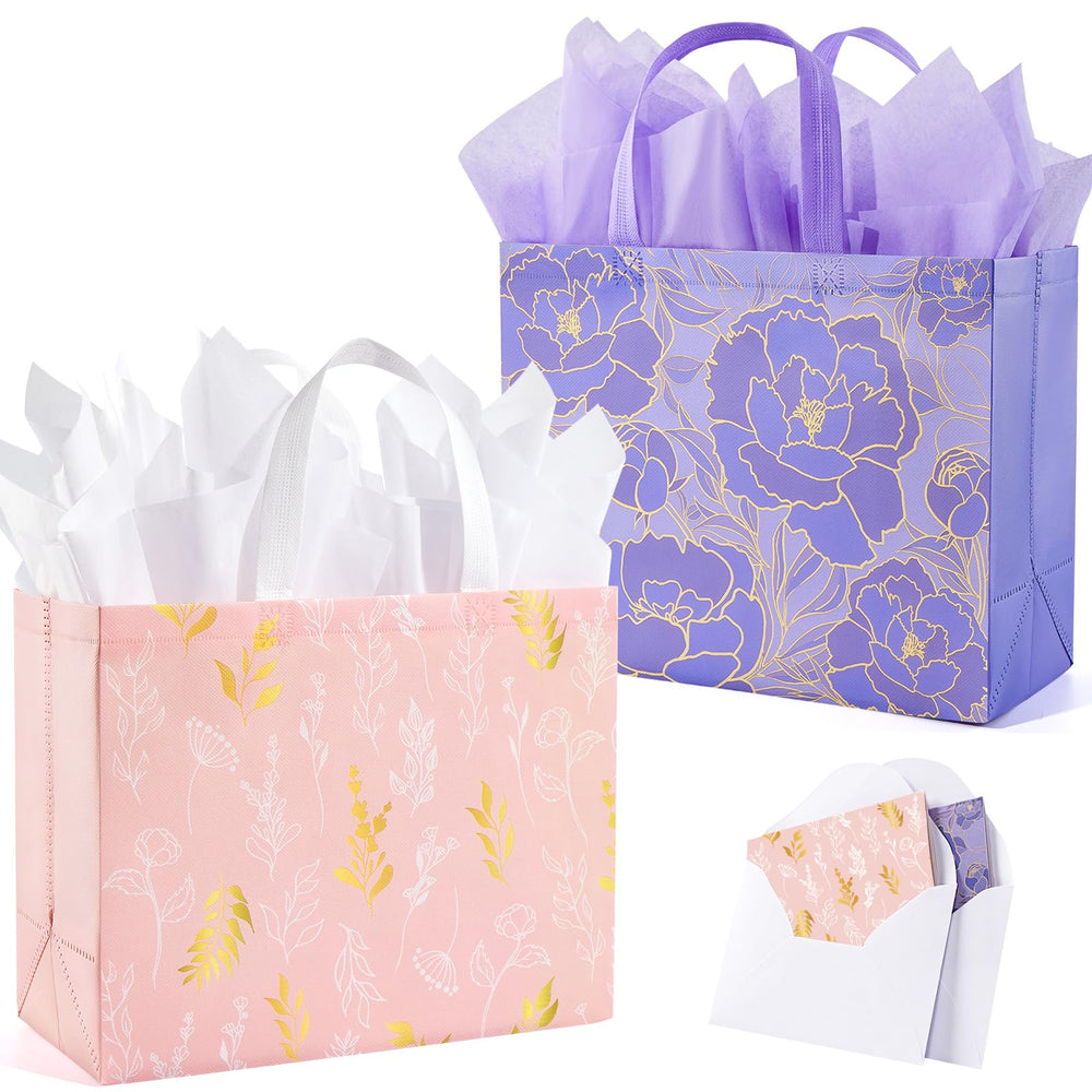 YANGTE bolsa frontal mostrando diseño floral y lujo práctico