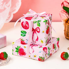 Yarcony escena de fiesta con papel como camino de mesa, ambientación femenina