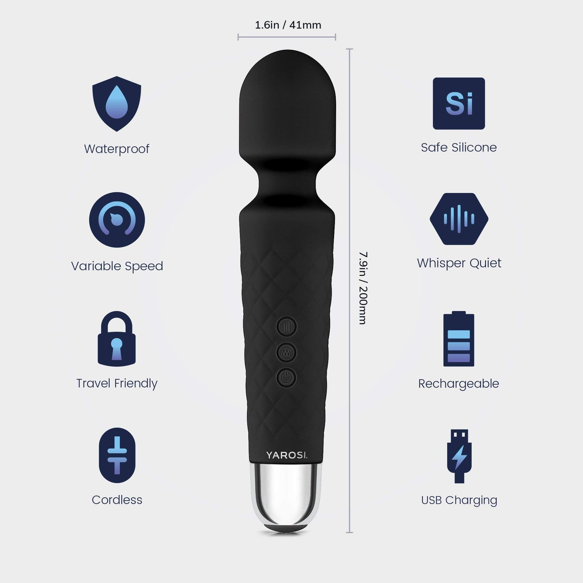 Yarosi primer plano del puerto USB mostrando recarga conveniente