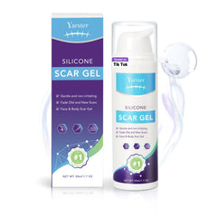 yarster envase frontal del gel mostrando tamaño y uso práctico