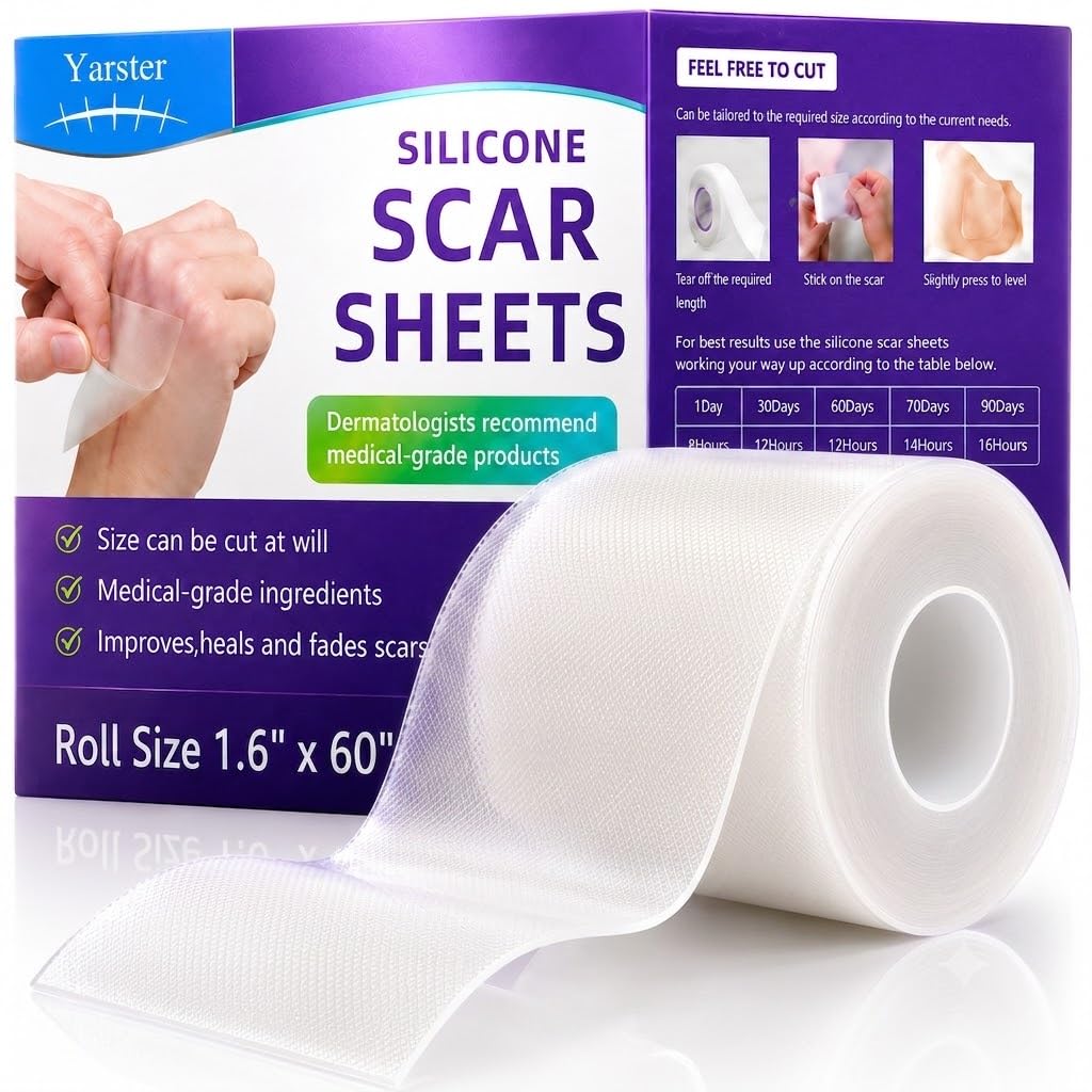 yarster rollo frontal mostrando ancho y longitud, protección continua