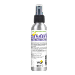 YAYA ORGANICS cabeza del pulverizador mostrando boquilla para nube ultrafina