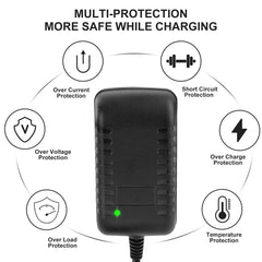 YDRANT etiqueta con especificaciones eléctricas claras