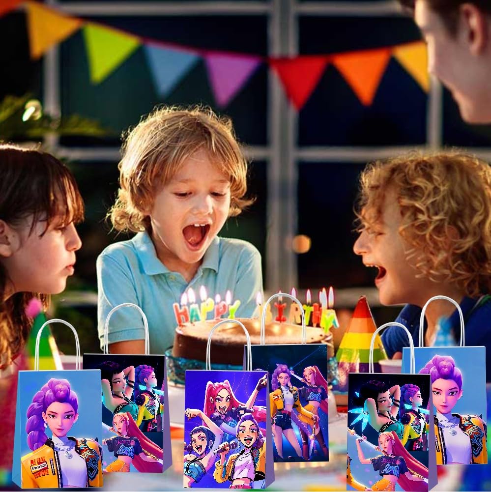 YEEFIGRO mesa de fiesta con bolsas y dulces, aporta decoración temática