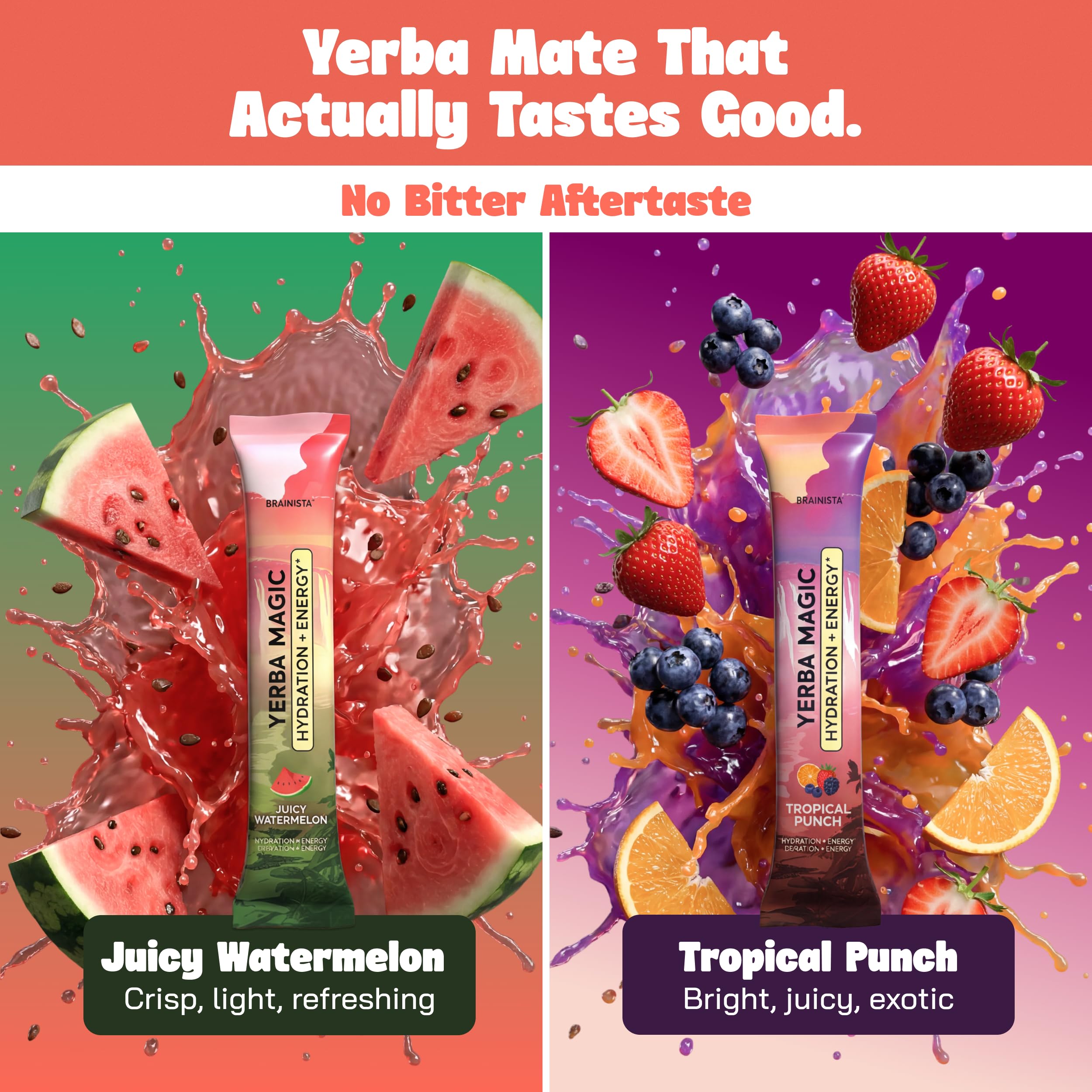 Yerba Magic etiqueta de ingredientes resaltando electrolitos y transparencia
