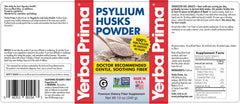 Yerba Prima textura del polvo de psyllium, fina para mezclar fácilmente