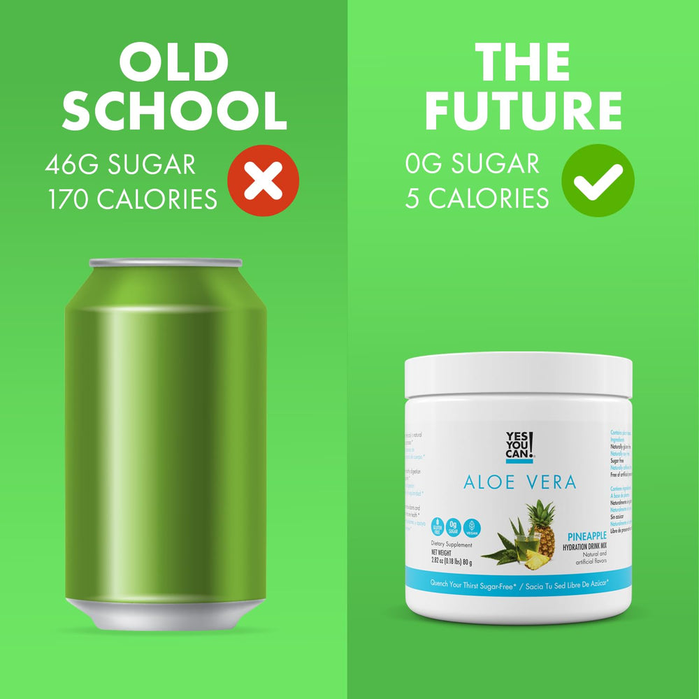 Yes You Can! mix añadido a batidor para smoothie nutritivo y sabroso