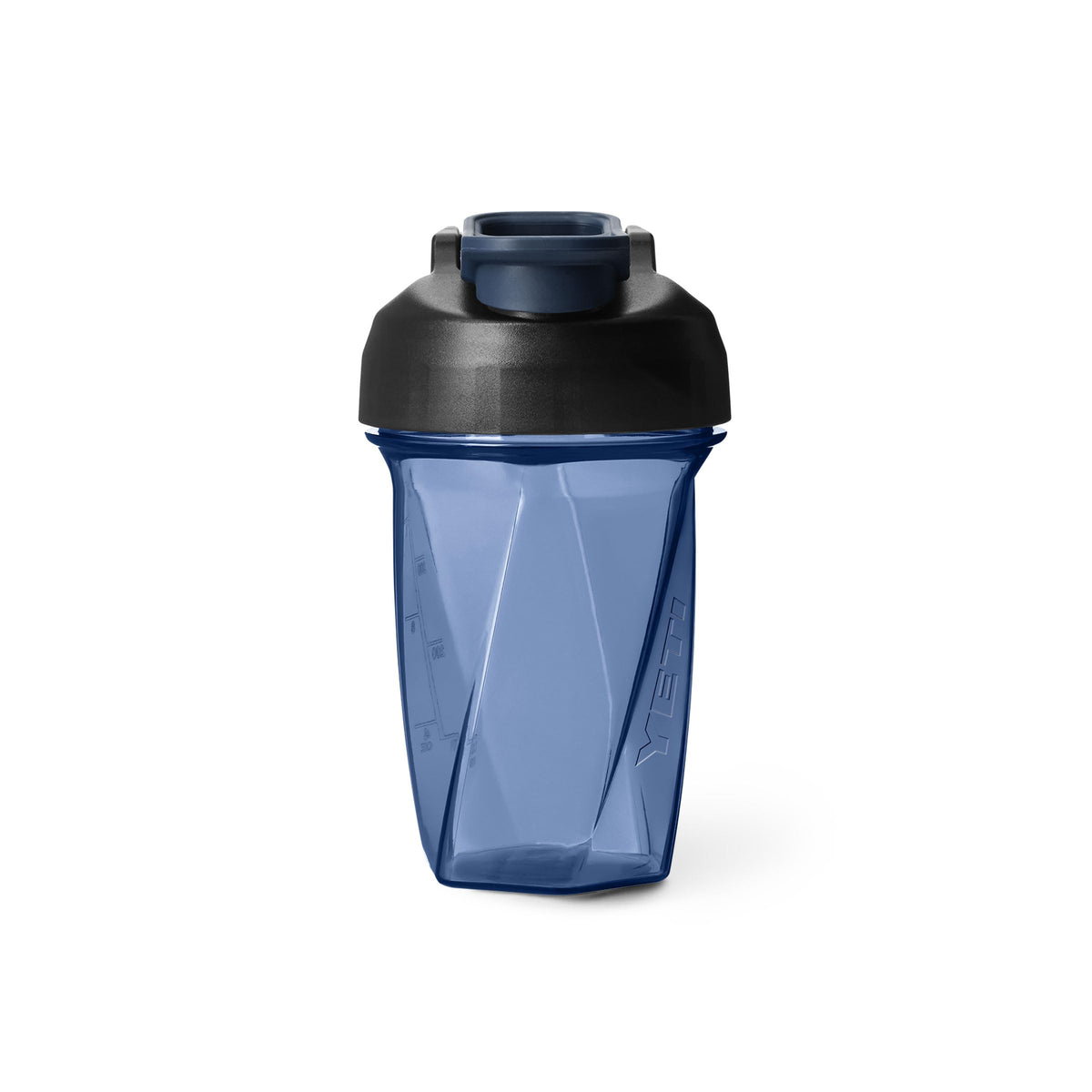YETI vista frontal navy, diseño resistente y portátil