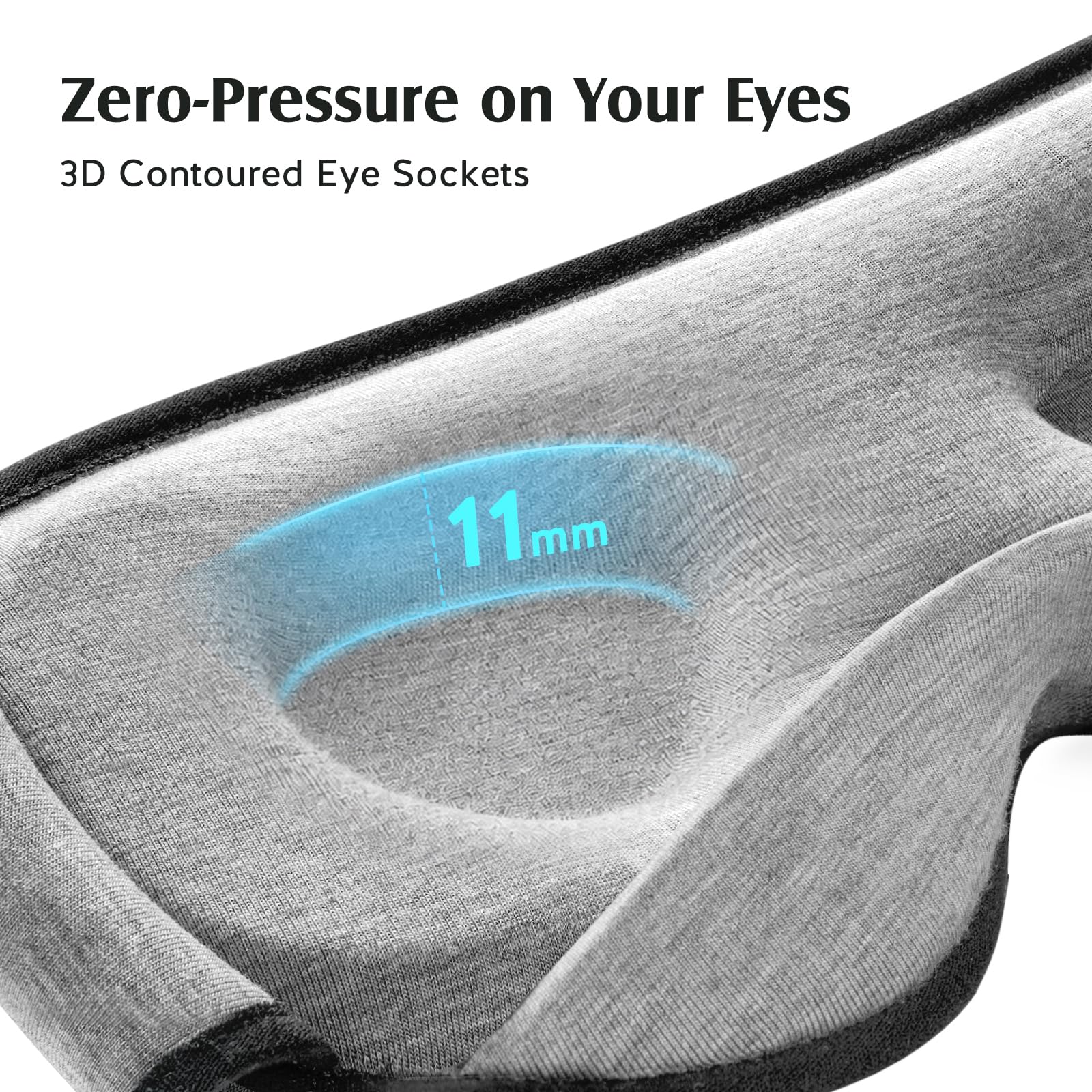 YFONG ala nasal ergonómica sellando luz, oscurecimiento eficaz
