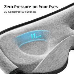 YFONG ala nasal ergonómica sellando luz, oscurecimiento eficaz